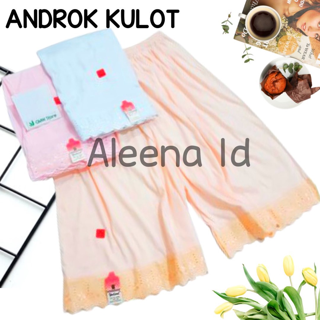 Kulot Celana Dalaman Wanita / Inner Pants / Kulot Androk / Kulot Dalaman / Androk CelanaPendek