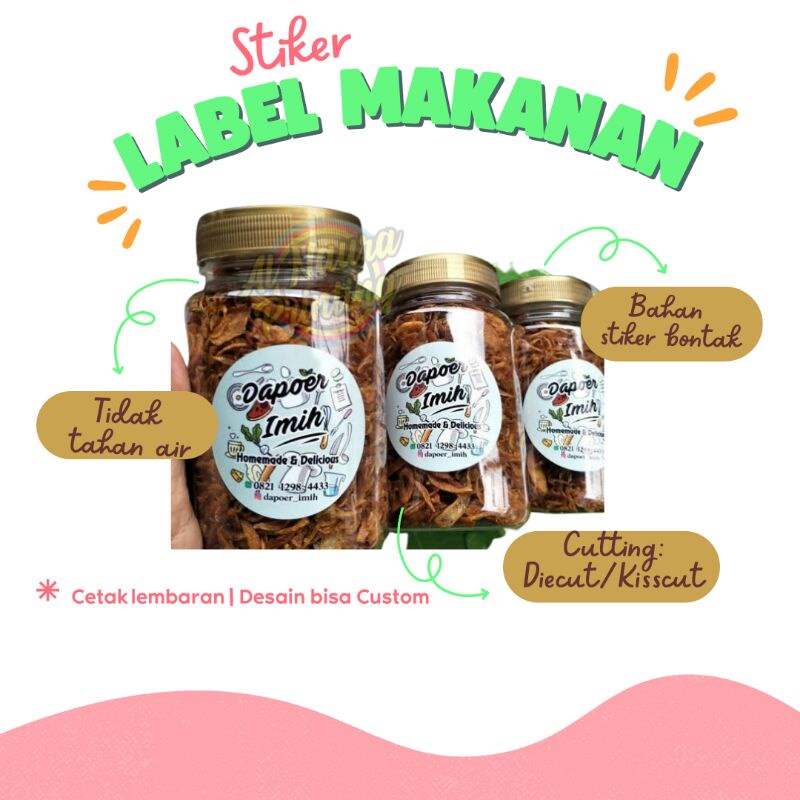 Jual Stiker Bontak Lembaran / Cetak stiker kemasan label | Shopee Indonesia