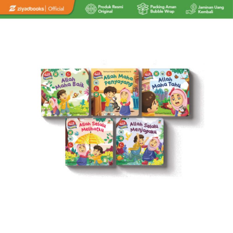 Boardbook Mahabatullah Mencintai Allah Ziyad Books