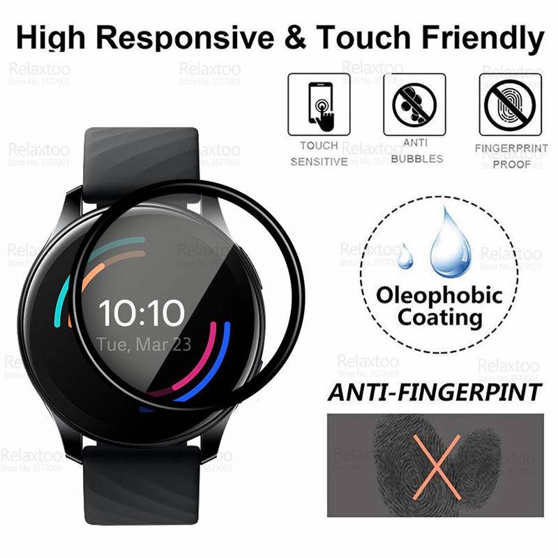 1-3pcs Pelindung Layar Tempered Glass 9D Curved 40mm 41mm 44mm 45mm Untuk Samsung Watch Active 2 44mm 40mm