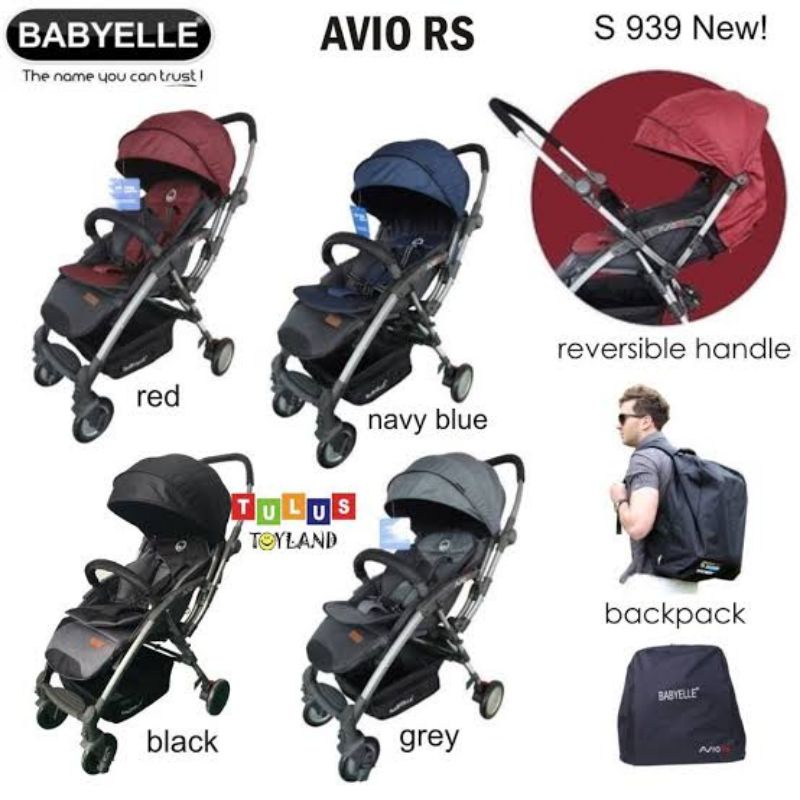 Stroller Baby Elle Avio RS S 939 /  Baby Stroller Avio RS S 939 / Stroller Anak / Kursi Roda