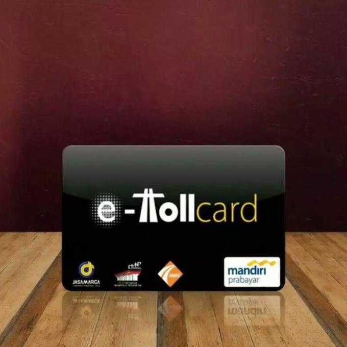 Mandiri eTOLL Card HITAM - Classic Edition eMoney