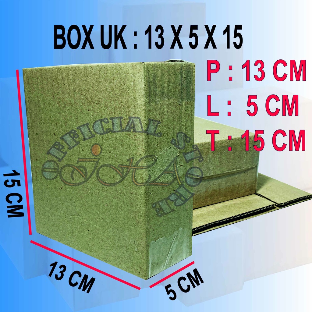 

box packing uk. 13x5x15 cm kerdus karton box online murah