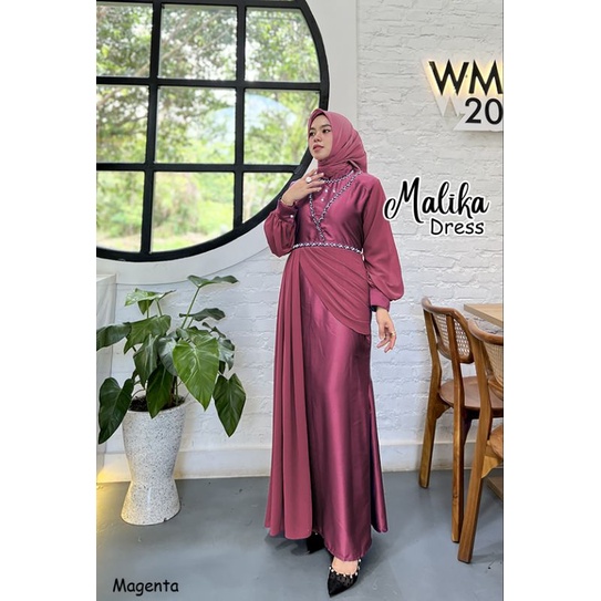 MALIKA JUMBO GAMIS PESTA MUSLIMAH