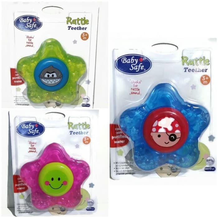 Baby Safe Teether TT008 TT009 TT010 Gigitan Bayi Puzzle Teether