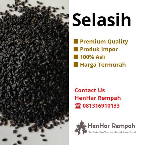 

Termurah!!! 1 Kg Biji Selasih / basil seed kualitas bagus impor