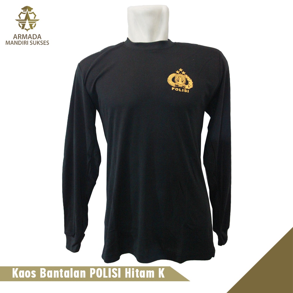 Kaos Bantalan Polisi Logo - Kaos Bantal Polisi