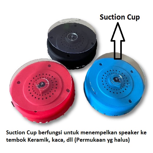 Speaker Bluetooth Mini Portable Waterproof Anti Tahan Air Wireless