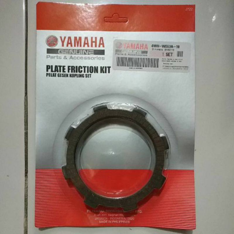 KAMPAS KOPLING YAMAHA JUPITER Z VEGA R NEW ALFA FORCE1 CRYPTON ASLI ORI YAMAHA 4WH WE63A 10