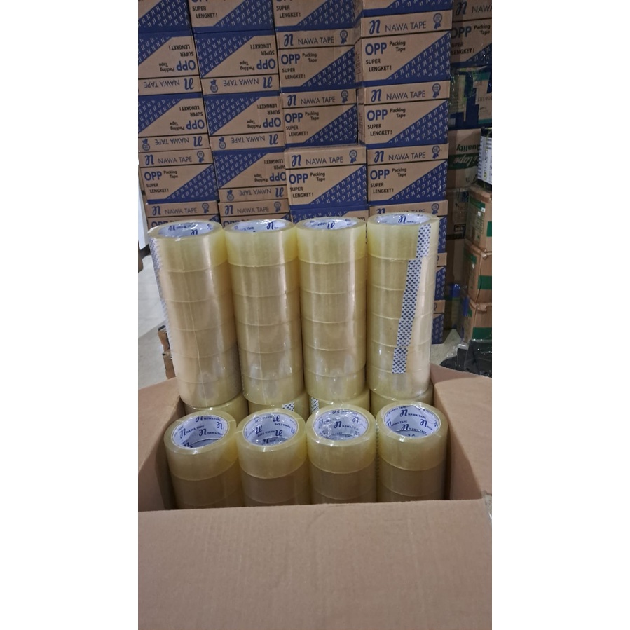

lakban bening 45mmx90yard