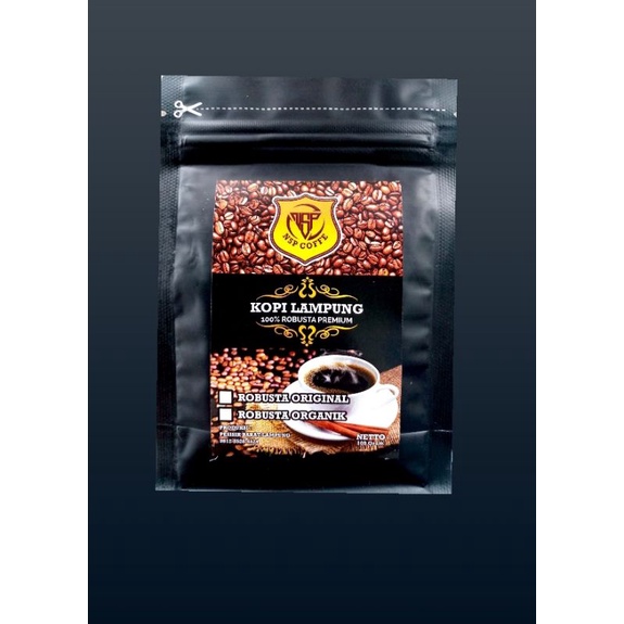 

NSP COFFEE PETIK MERAH Kopi Bubuk Lampung Asli 100% Tanpa Campuran Kopi Robusta Kopi Lampung 100 Gram