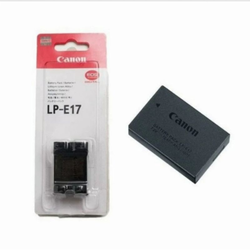 Baterai Kamera DSLR Canon LP E17 For Kamera Canon Eos M3, M5