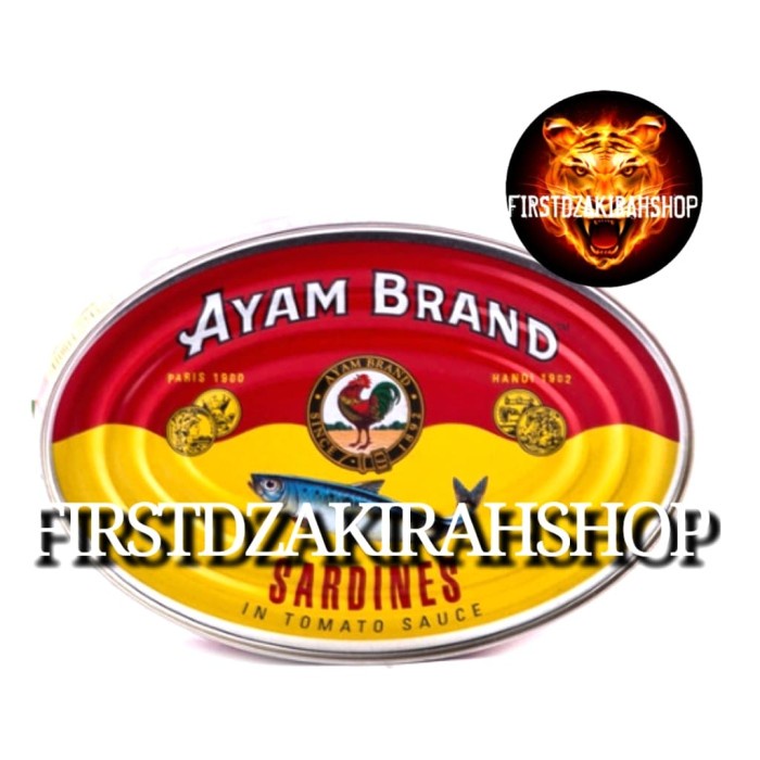

Ikan Kaleng Ayam Brand Sarden Saus Tomat 425Gr