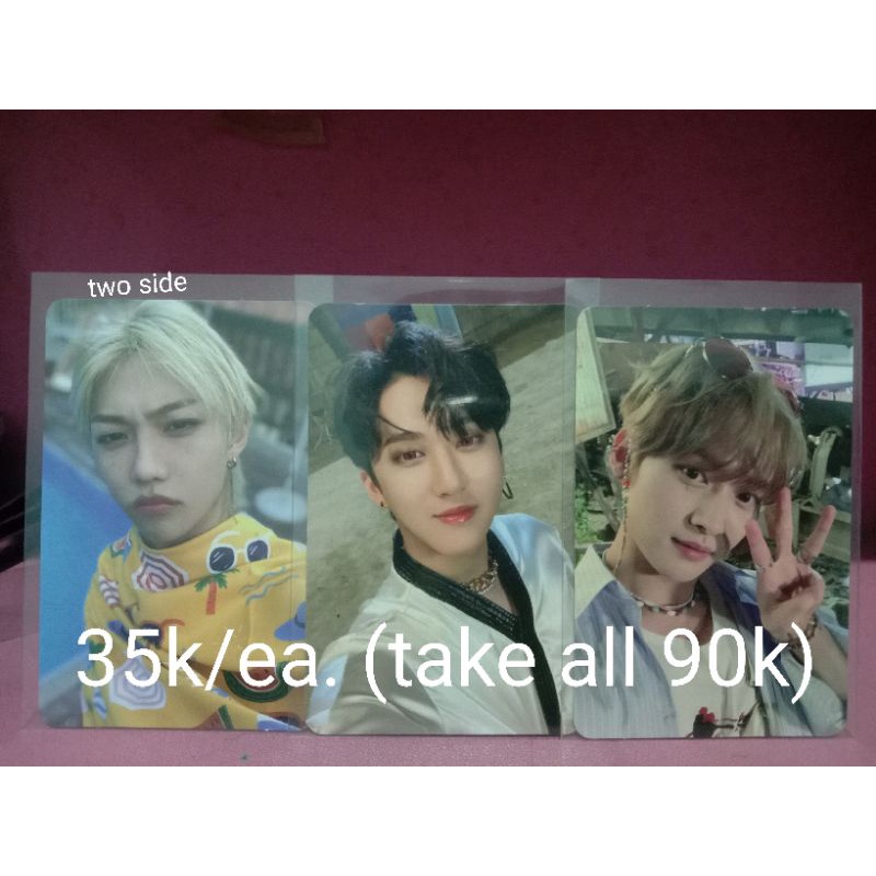 pc felix (two side), changbin, lee know noeasy