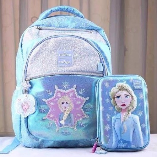 Smiggle Frozen Elsa Backpack Lunchbag Pencil Case