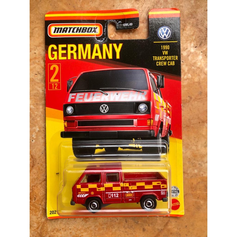 Matchbox VW Transporter Crew Cab