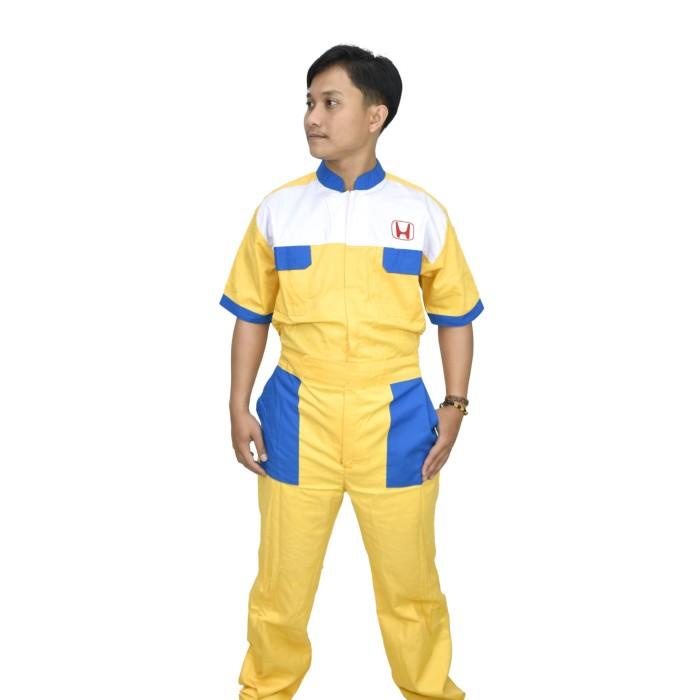 Pakaian Bengkel Wearpack / Baju Mekanik Bengkel Honda Mobil