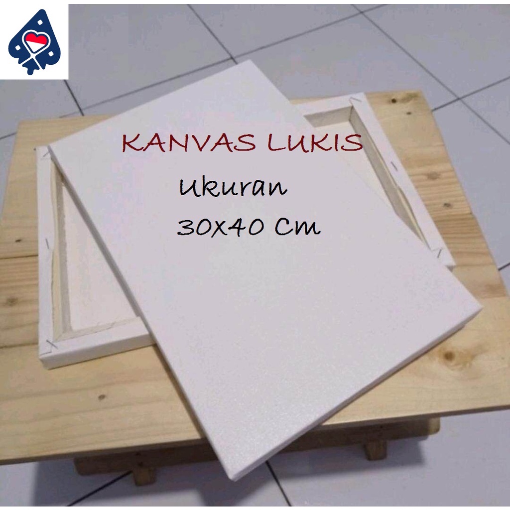 

*JHP* KANVAS CANVAS LUKIS UKURAN 30x40 CM UNTUK PEMULA DAN PRO MURAH