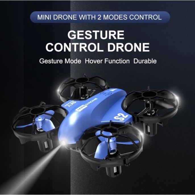 [ Promo ] Cleair O2 New Dual Modes Mini Racing Drone Gesture Control Obstacle - Drone Kamera Dan Aks
