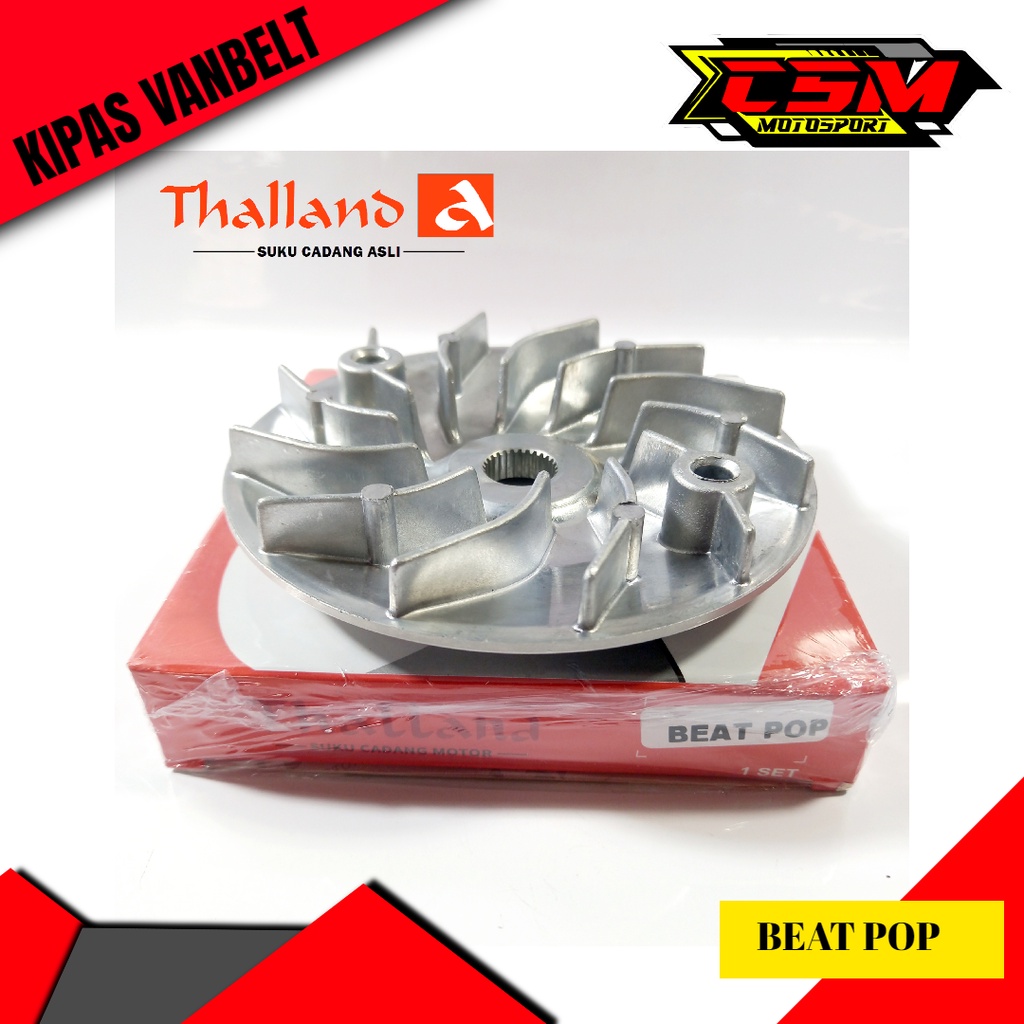 KIPAS ROLLER BEAT POP KIPAS VANBELT BEAT STREET SCOOPY DONAT 2019 THALLAND