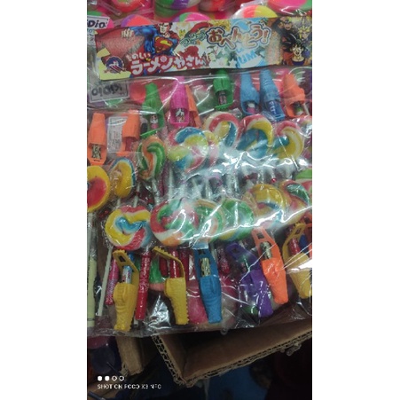 20 pcs permen lolipop berhadiah pensil