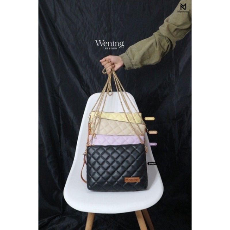 Wening Clutch by Moonzaya / tas tangan terbaru/tas cantik