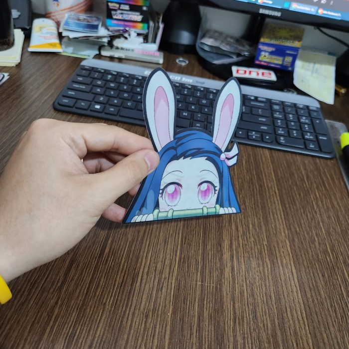 

STIKER 3D MOTION LENTICULAR ANIME - D0036 - Demon Slayer - Nezuko