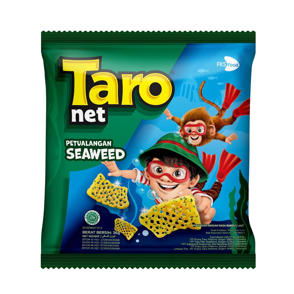 

TARO KERIPIK SEAWEED 36 GR