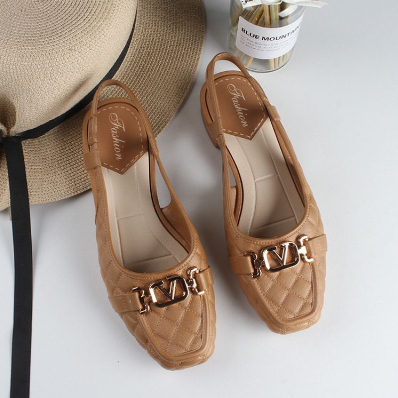 Sandal Jelly Wanita Selop Laluna Mules Karet Import1609-1