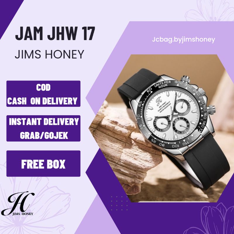 JIMS HONEY JHW 17 WATCH JAM TANGAN PRIA ANALOG