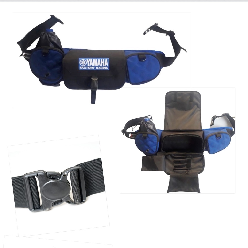 Tas Pinggang Pria Yamaha Wr Yz125 Bag Tas Adventure Motocross Trabas Trail Adventure