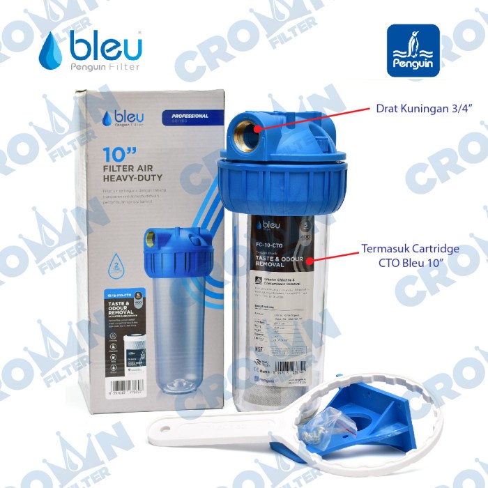 Bleu Professional Series - Filter Air 10" + Cto Filter