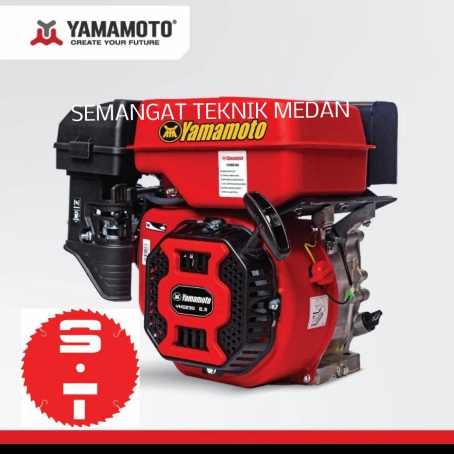 YMG230 MESIN GASOLINE ENGINE PENGGERAK SERBAGUNA 8,5HP 8,5 HP YAMAMOTO