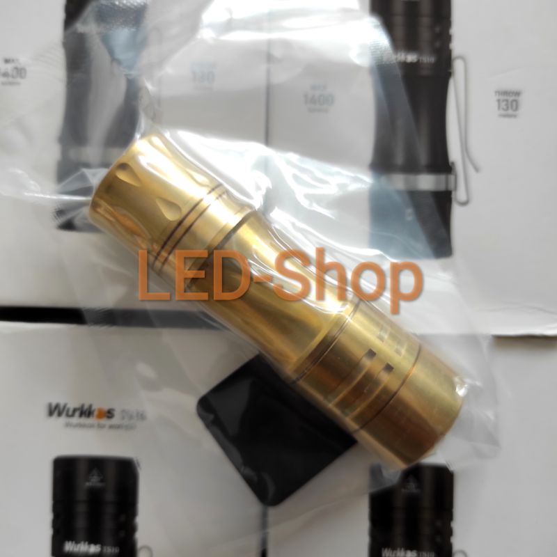 Wurkkos TS10 mini BRASS 1400 Lumens