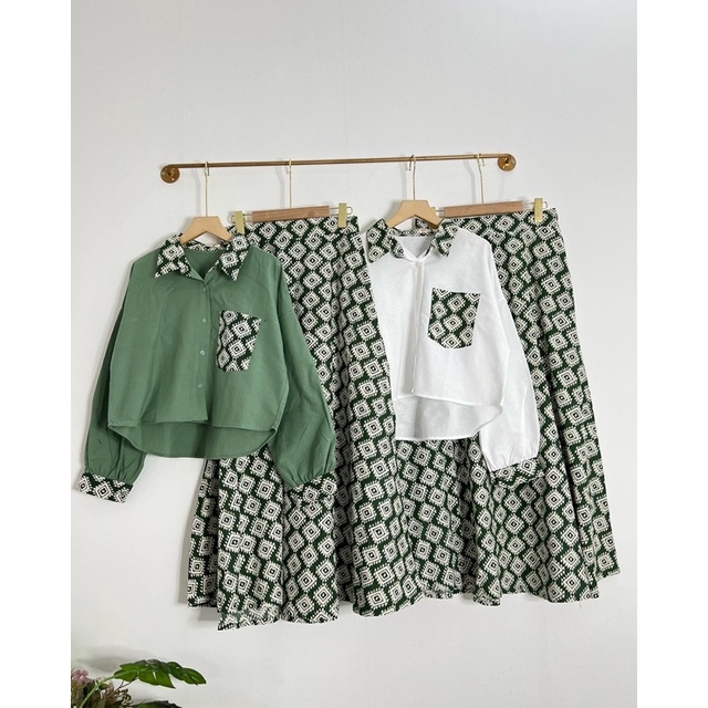 Set Rok Zr kemeja