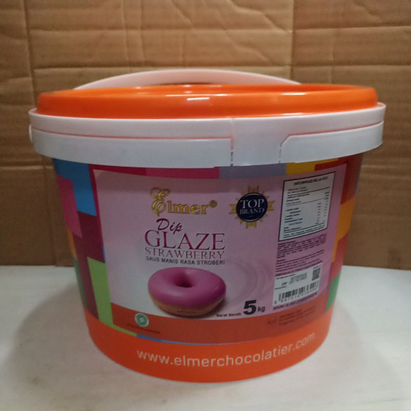 

Elmer Dip Glaze Strawberry 5 kg