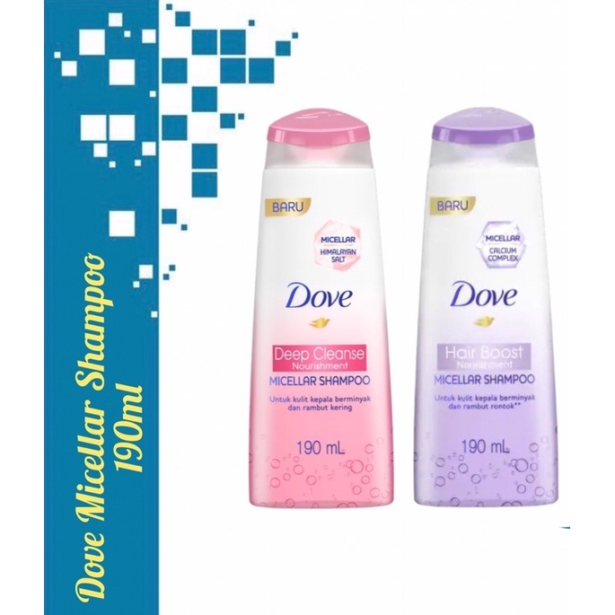 Dove Micellar Shampoo 190ml