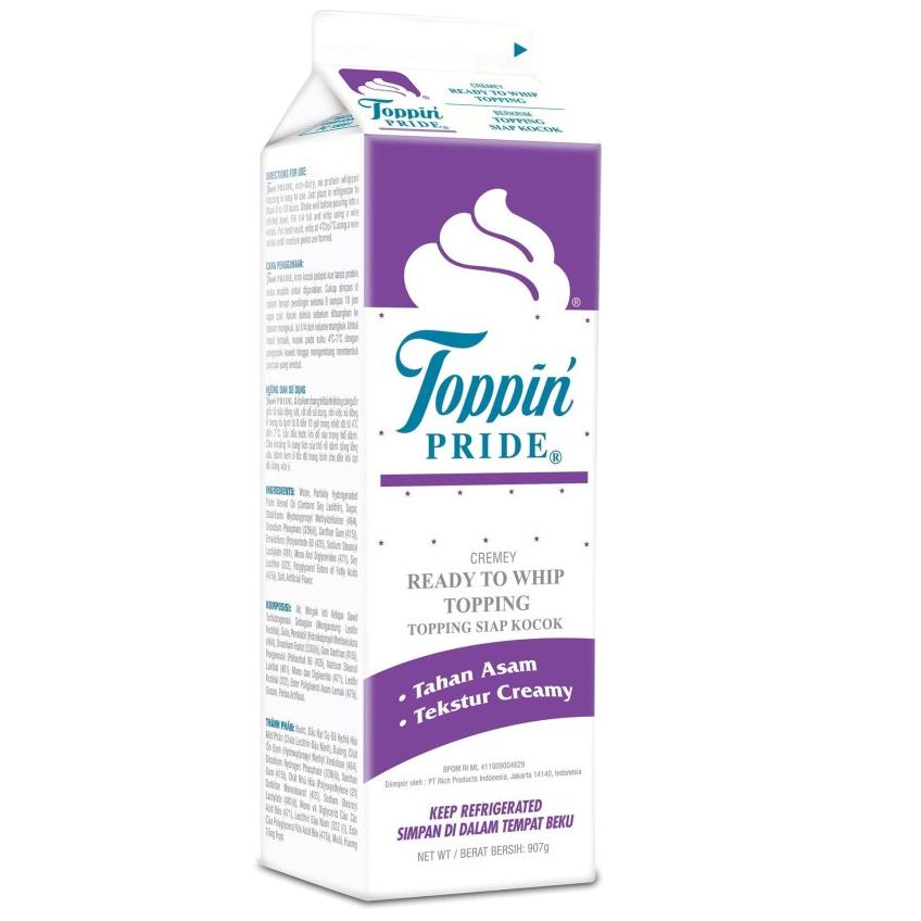 

Harga Murah.. Toppin Pride Whip Topping 907 gram GV8