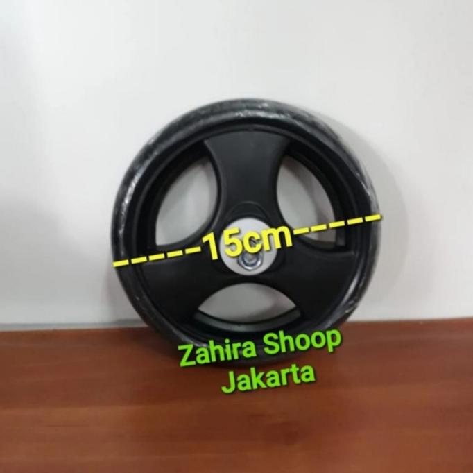 JUAL SPERPART RODA DEPAN KURSI RODA BAN MATI UKURAN 6"inch (15cm)