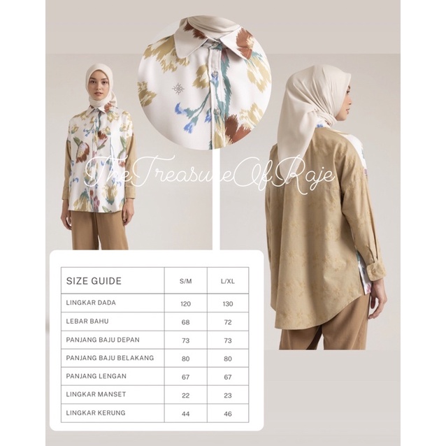 Keza Top Riamiranda Fall collection RM Atasan Ria Miranda