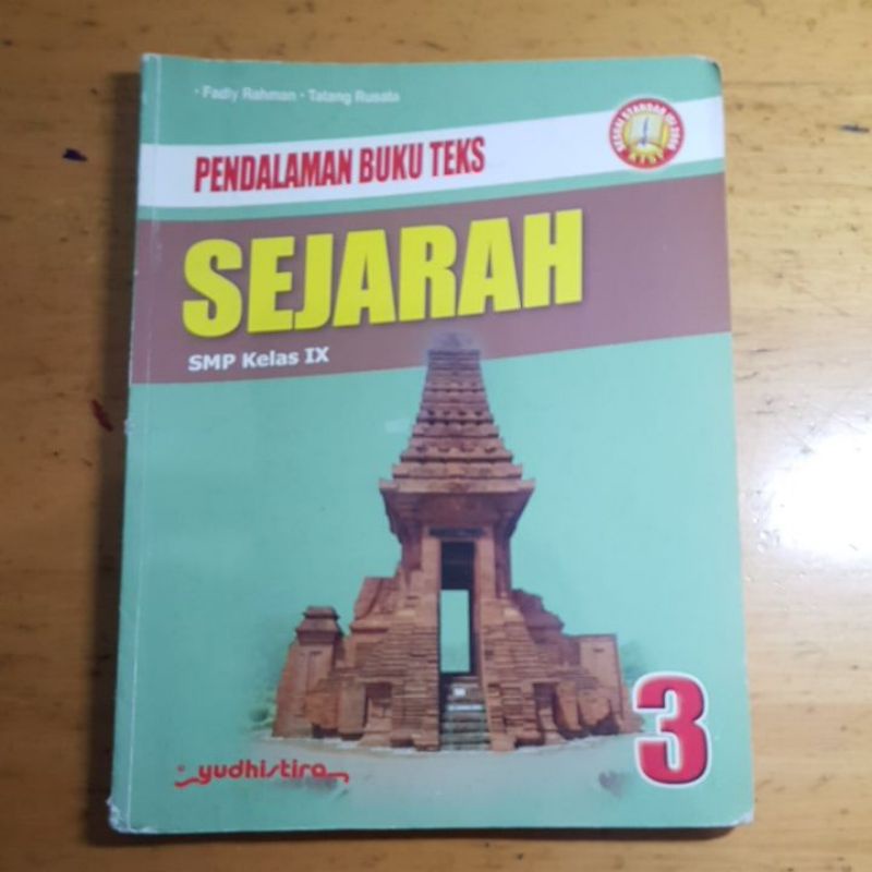 Buku Sejarah Pendalaman Buku Teks kelas 9, IX, Smp, Ktsp 2006, Yudhistira, Fadly Rahman, Tantang Rus