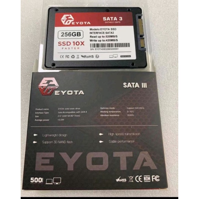 EYOTA SSD 256 GB
