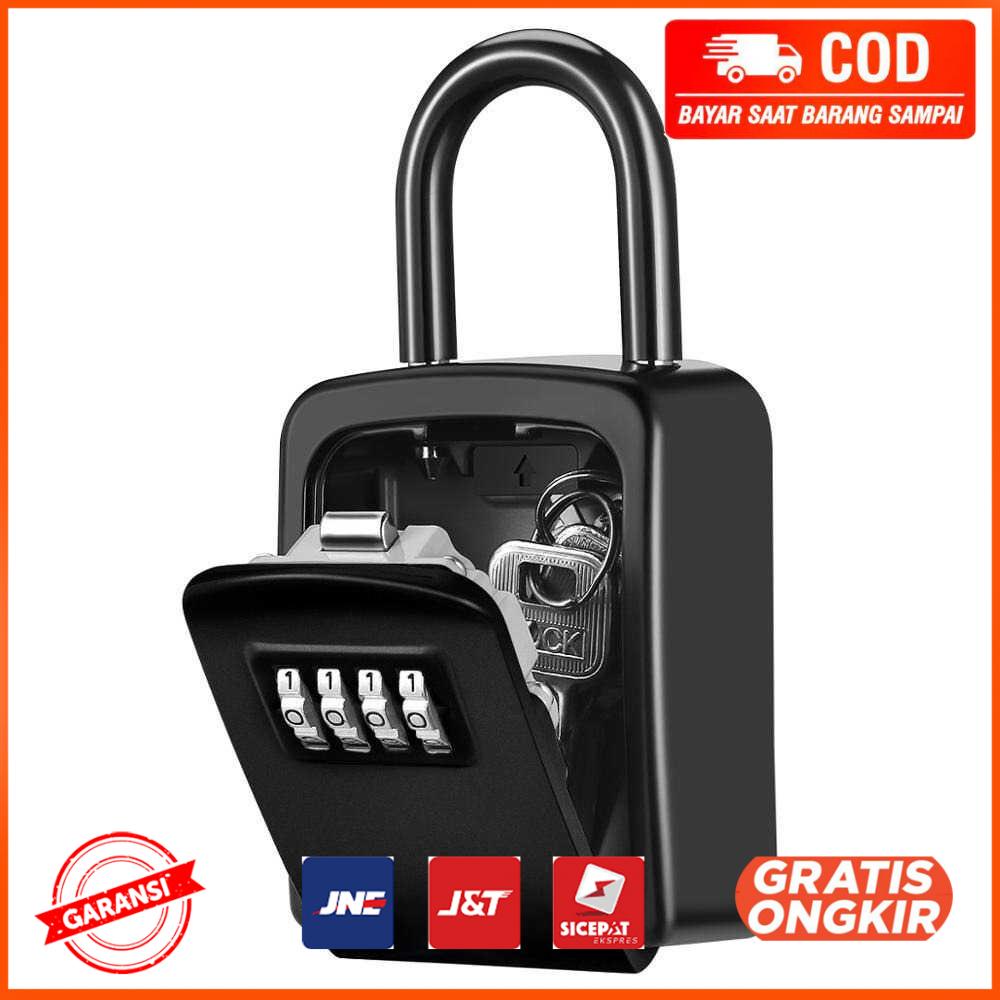 Gembok Kotak Brankas Safety Lock Box 4 Digit Password G10