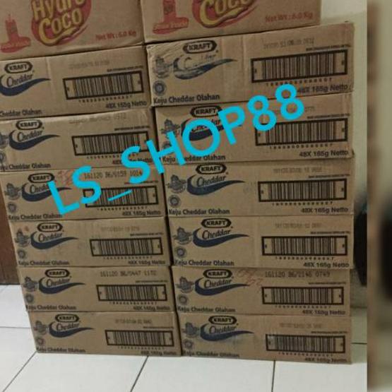 

HARGA GROSIR Keju KRAFT CHEDDAR 165 Gr !!