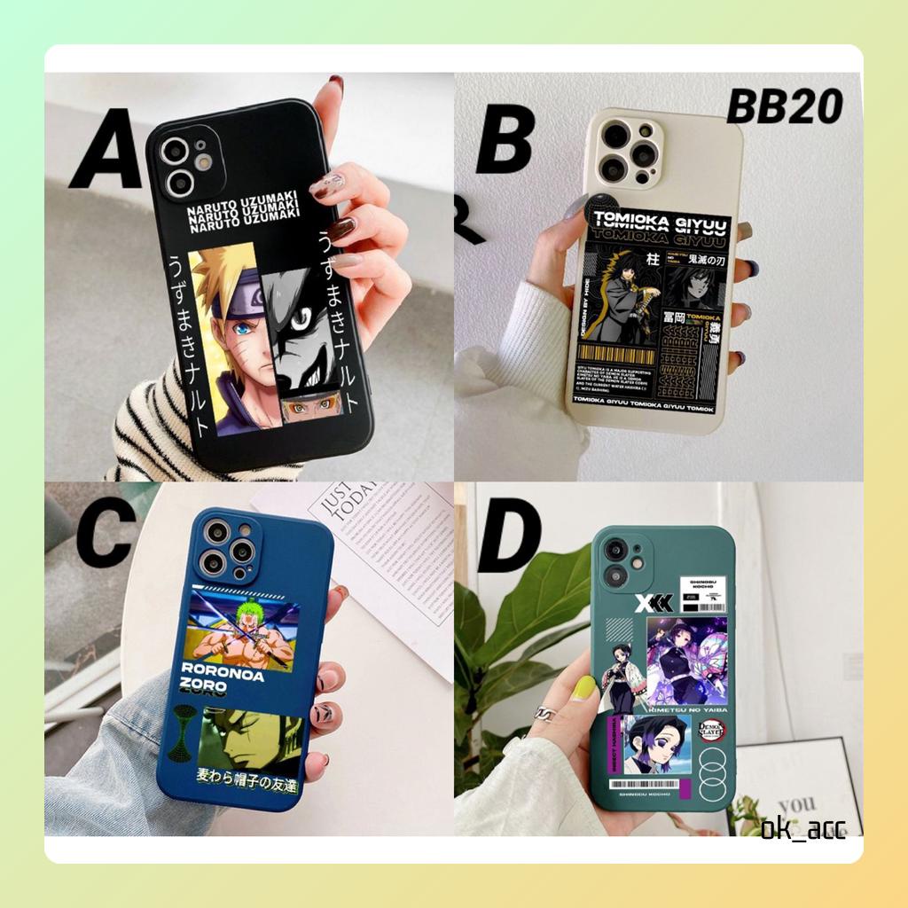 Casing Motif BB20 for Iphone 6 6s 6g 6+ 6s+ 7 8 7+ 8+ X Xs 11 12 13 14+ Plus Pro Max