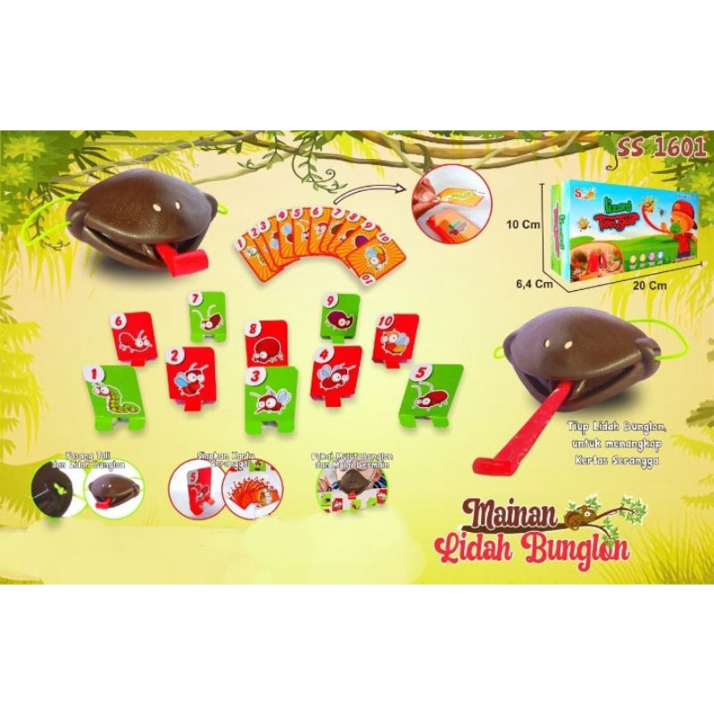 mainan lidah bunglon