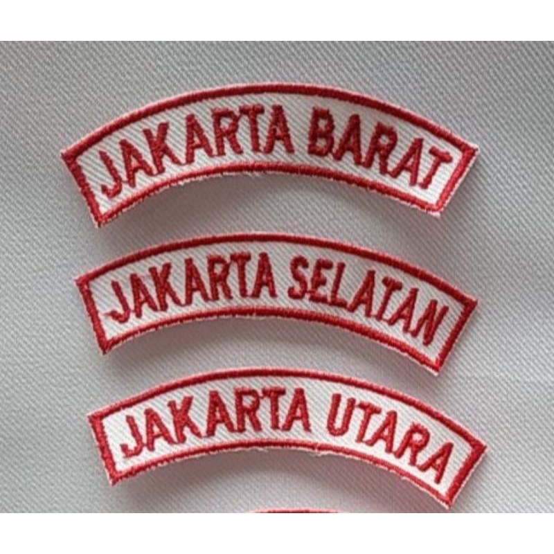 Logo Pramuka / Atribut Pramuka khusus DKI Jakarta / Bordir Pramuka