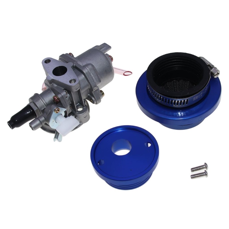 Karburator Motor Mini Dengan Filter Udara Pengganti Untuk 43cc-49cc 2 Stroke ATV Quad Dirt Bike Scooter