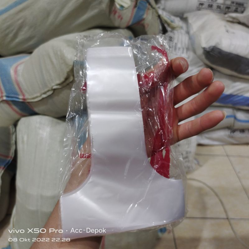 KANTONG GELAS / PLASTIK TENGTENG / KRESEK T CUP MEREK KUMALA ISI 100 LEMBAR