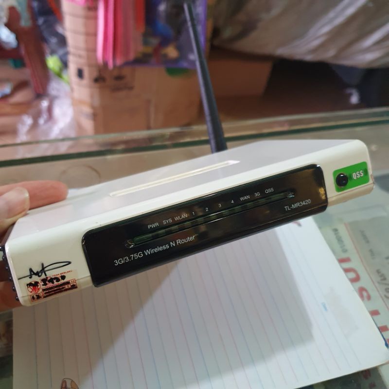 Router TPLINK MR3420 Bekas